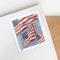 U.S. Flags 2022 Stamps, Coil of 100