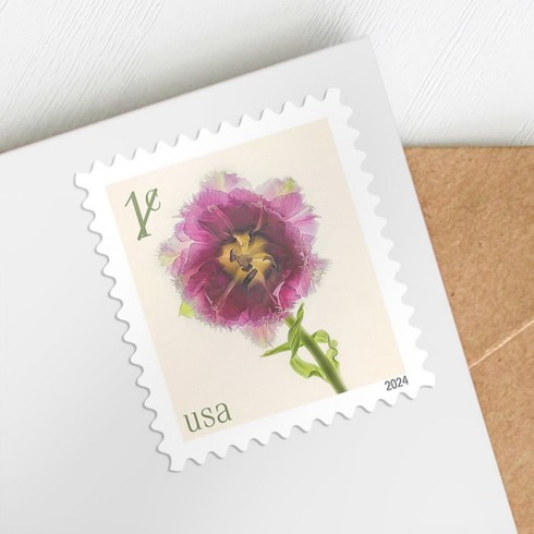 Fringed Tulip Stamps, Sheet of 20