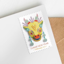 Lunar New Year: Year of the Dragon Stamps, Sheet of 20