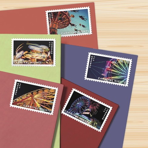 Carnival Nights Stamps, Sheet of 20