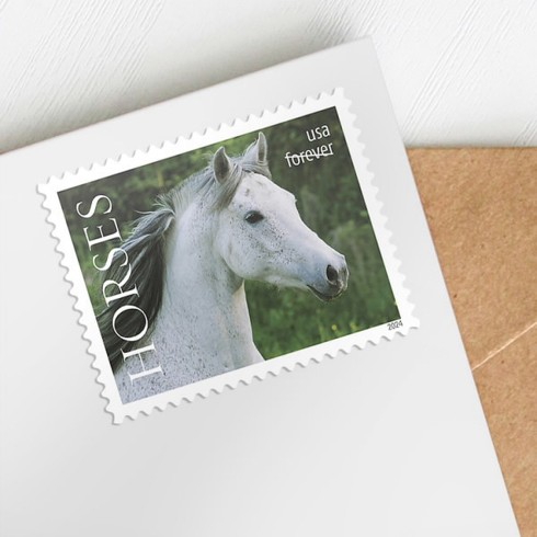 Horses Stamps, Sheet of 20