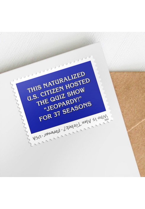 Alex Trebek Stamps, Sheet of 20
