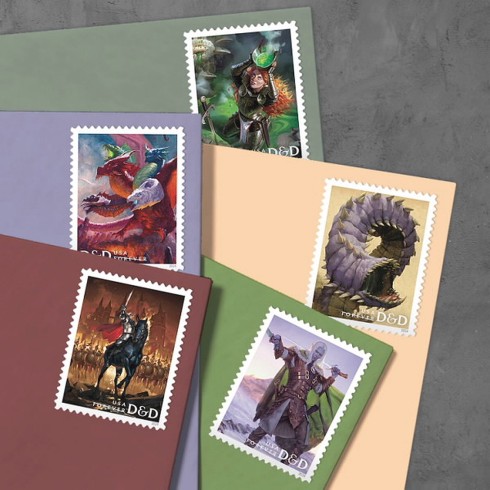 Dungeons & Dragons Stamps, Sheet of 20