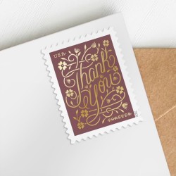 Thank You Stamps, Sheet of 20