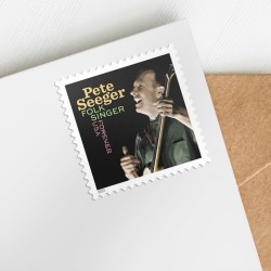Pete Seeger Stamps, Sheet of 16