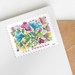Celebration Blooms Stamps, Sheet of 20