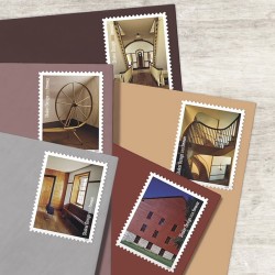 Shaker Design Stamps, Sheet of 12