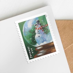Snow Globes Stamps, Book of 20