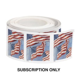 Stamps Subscription: First-Class Mail Coil, 6 Months (monthly)